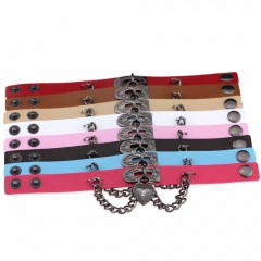 Adjustable bracelet leather bracelet wrist strap