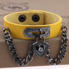 Adjustable bracelet leather bracelet wrist strap