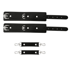 SM women's leather belt pants