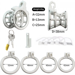 Chastity lock fish basket chastity lock flower basket