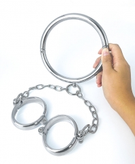 Metal fun collar bracelet set