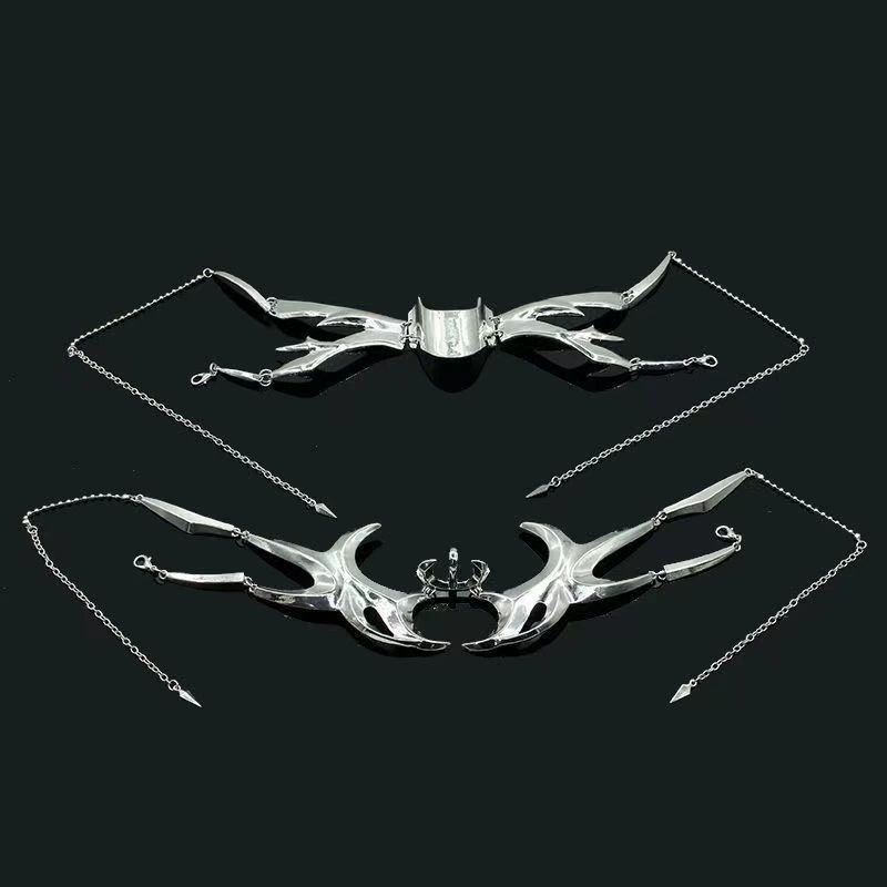 Cyberpunk metal mask